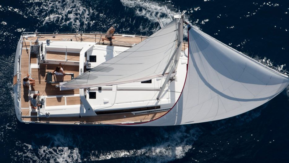 2017 Beneteau 45 top view
