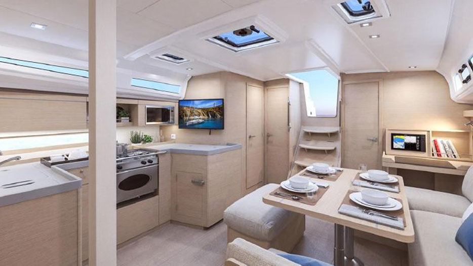 Beneteau 40.1 interior