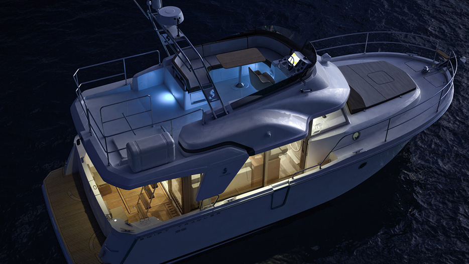 Beneteau Swift Trawler 35 top