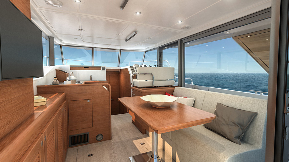 Beneteau Swift Trawler 35 dinning area