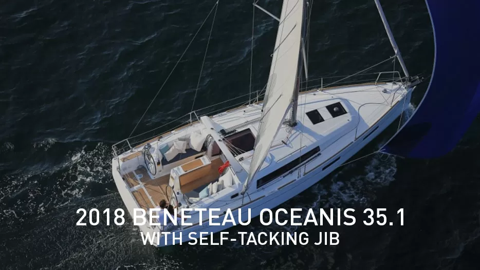 2018 Beneteau Oceanis 35.1 with Self-tacking jib